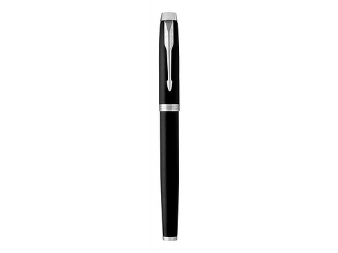 Перьевая ручка Parker IM Mat Black CT, перо: F, цвет чернил: blue, в подарочной упаковке.
