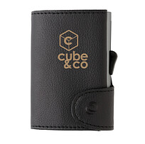 Кошелек с отделением для монет и держателем для карт C-Secure RFID, черный
