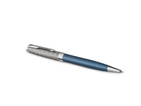 Шариковая ручка Parker Sonnet Premium Refresh BLUE CT, стержень: M, цвет чернил: black , в подарочной упаковке