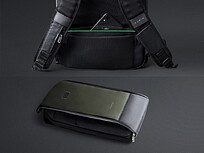 Атикражный рюкзак FlipPack для ноутбука 15.6, черный