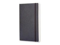 Записная книжка Moleskine Classic Soft (нелинованный), Large (13х21см), черный