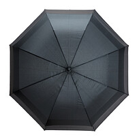 Расширяющийся зонт Swiss Peak из rPET AWARE™, d116-137 см, черный