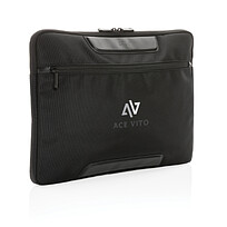 Чехол для ноутбука Swiss Peak Voyager из RPET AWARE™, 15.6 , черный