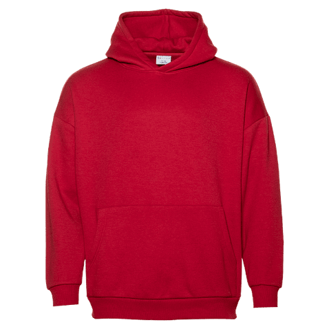 Худи унисекс STAN оверсайз интерсофт 320, 69, Т-красный,  (014)  (54/XXL)