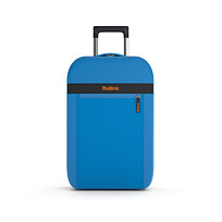 Чемодан складной Rollink Aura 55x40x20 см, 2 колеса, синий, синий