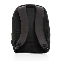 Антикражный рюкзак для ноутбука Swiss Peak из rPET AWARE™, 15,6’’, черный