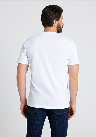Футболка мужская STAN хлопок 180, 08U, Белый,  (10/1)  (44/XS)
