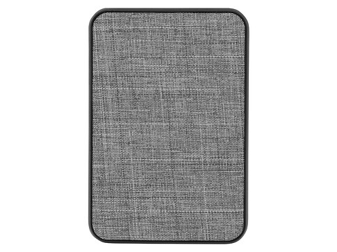 Портативное зарядное устройство из rPET Reborn, 5000 mAh, серый