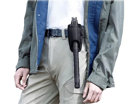 Складная лопата Nextool Thunder, черная (NE20057)