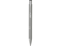 Ручка металлическая шариковая C1 софт-тач, серый (Р)