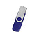 USB/micro USB-флешка 2.0 на 16 Гб Квебек OTG, синий