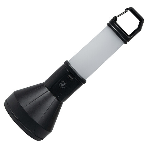 Фонарь Tools Amelia, пластиковый, аккумуляторный, с зарядкой type-c,  черный