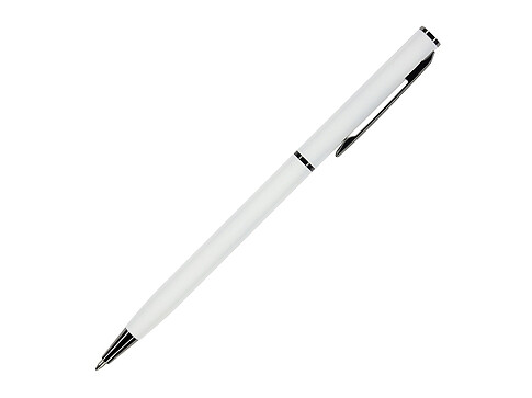 Ручка шариковая автоматическая BrunoVisconti® PALERMO цвет корпуса белый, soft-touch, 0.7 мм