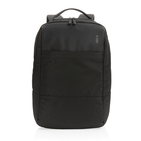 Рюкзак на каждый день Swiss Peak из rPET AWARE™, 15,6 , черный