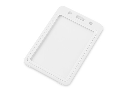 Держатель для бейджа Haven Transparent, белый