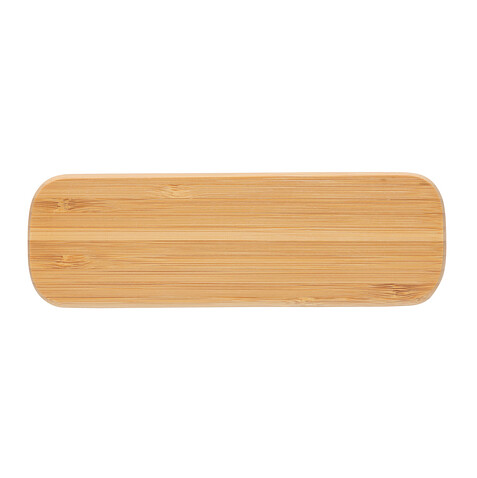 Ручка в пенале Bamboo, коричневый