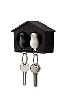 Держатель и брелок для ключей Duo Sparrow, черный