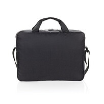 Сумка для ноутбука Swiss Peak Essential из rPET Aware™, 15.6 , черный