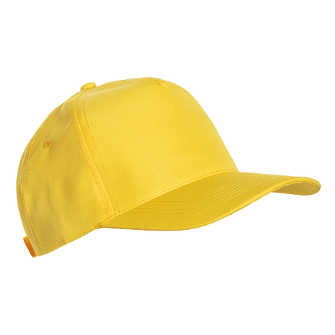 Бейсболка STAN 5 клиньев полиэстер 150, 10P, Жёлтый,  (12/1)  (56-58/ONE SIZE)