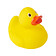 Quack утка для снятия стресса - Желтый