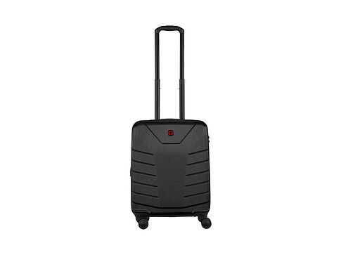 Чемодан WENGER Pegasus, черный, поликарбонат+АБС-пластик, малый, 40х54х20 см, 39 л