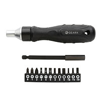 Отвертка с трещоткой Gear X, черный