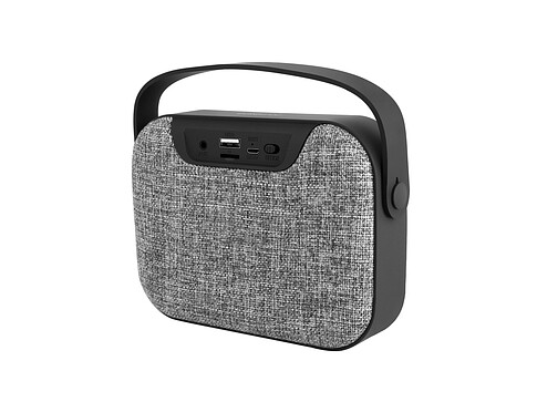Портативная колонка Rombica Mysound Mia с логотипом, серый