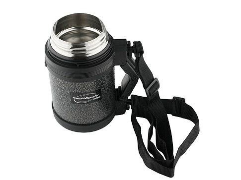 Термос из нерж. стали тм ThermoCafe HAMMP-800-HT, 0.8L, серый
