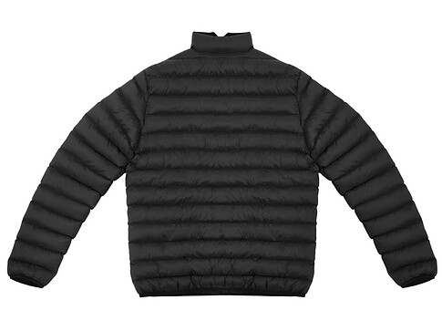 Стеганная куртка Uniqloud, черный, S