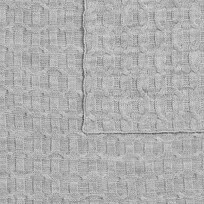 Плед Braidera, серебристо-серый меланж