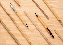 Ручка Bamboo из бамбука, черный