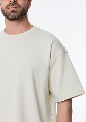 Футболка унисекс оверсайз STAN хлопок/полиэстер 260, 40, Молочный,  (11)  (44/XS)