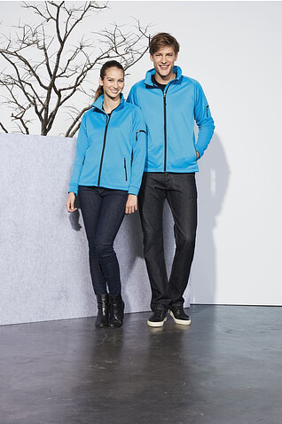 Куртка флисовая мужская New Look Men 250, бирюзовая, S