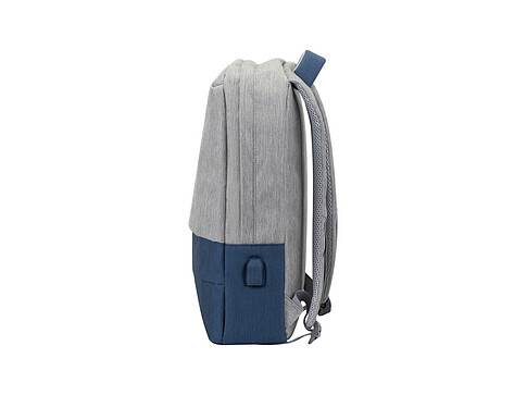 RIVACASE 7562 grey/dark blue рюкзак для ноутбука 15.6'', серый/темно-синий