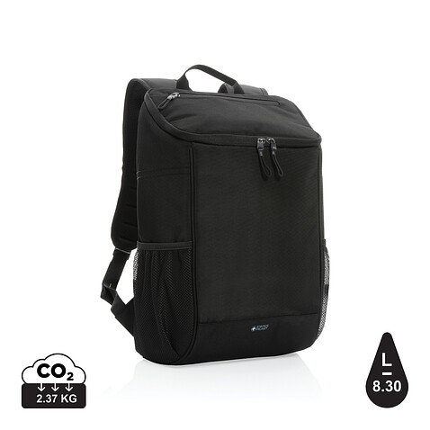 Рюкзак-холодильник Swiss Peak из RPET AWARE™ 1200D, черный