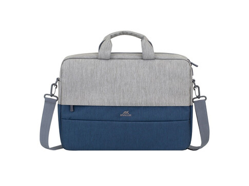 RIVACASE 7532 grey/dark blue сумка для ноутбука 15.6''