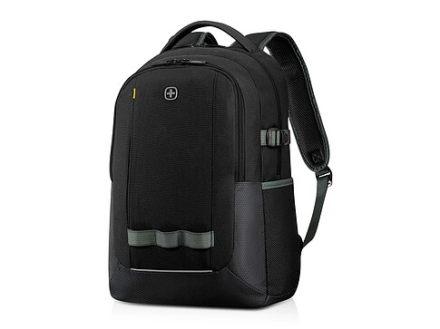 Рюкзак WENGER Ryde 16, черный, полиэстер, 32 x 21 x 47 см, 26 л
