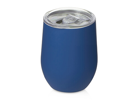 Термокружка Vacuum mug C1, soft touch, 370мл, синий