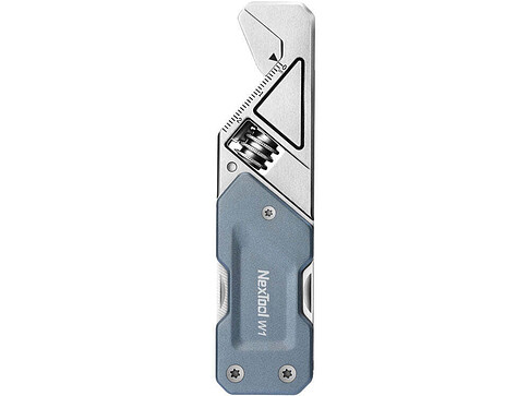 Мультитул-ключ Nextool Light Wrench W1 с набором бит, 6 функций, голубо-серый (NE20270)