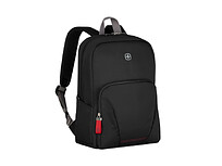 Рюкзак WENGER Motion 15.6, черный, нейлон, 31x17x42 см, 20 л