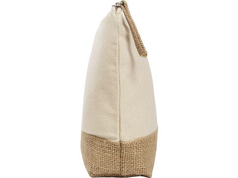 Косметичка Jute из хлопка и джута, натуральный