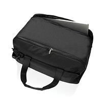 Дорожная сумка Swiss Peak из rPET Aware™, 15.6 , черный
