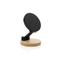 Подставка для телефона Magmount из бамбука и переработанного пластика RCS, черный