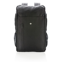 Рюкзак для ноутбука Swiss Peak из rPET AWARE™, 15'', черный