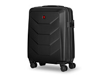 Чемодан WENGER Prymo, чёрный, малый, 40х55х20 см, 36 л, ABS+PC, S