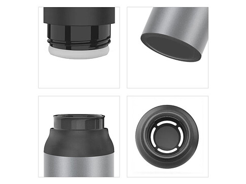 Термокружка из нерж. стали тм THERMOcafe TCSB-800SY (GY) 0,8L