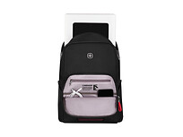 Рюкзак WENGER Motion 15.6, черный, нейлон, 31x17x42 см, 20 л