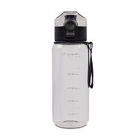 Тритановая бутыль H2O, 680 мл, черная