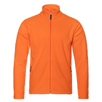 Толстовка унисекс STAN на молнии микрофлис 200, 21, Оранжевый,  (28/1)  (52/XL)
