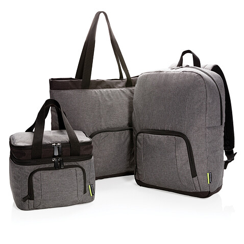 Сумка-холодильник Fargo Tote из RPET, серый